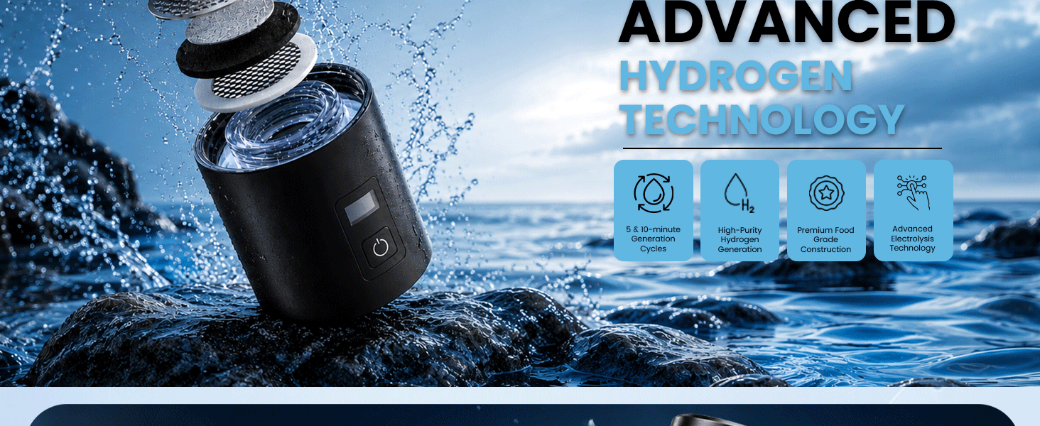 hydrogen water bottle