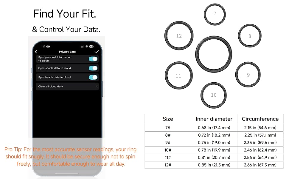 Sizing: Refer to the size chart (Sizes 7-12) before purchasing. A snug fit is required.