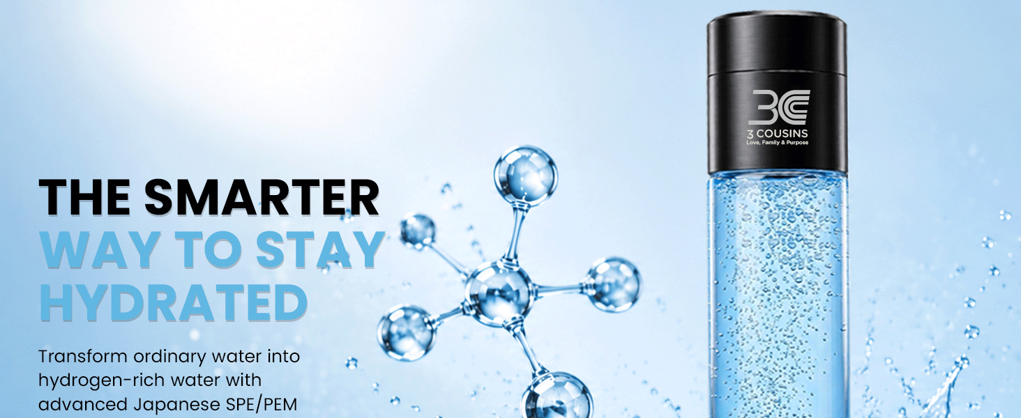 3C Hydrogen water bottle
