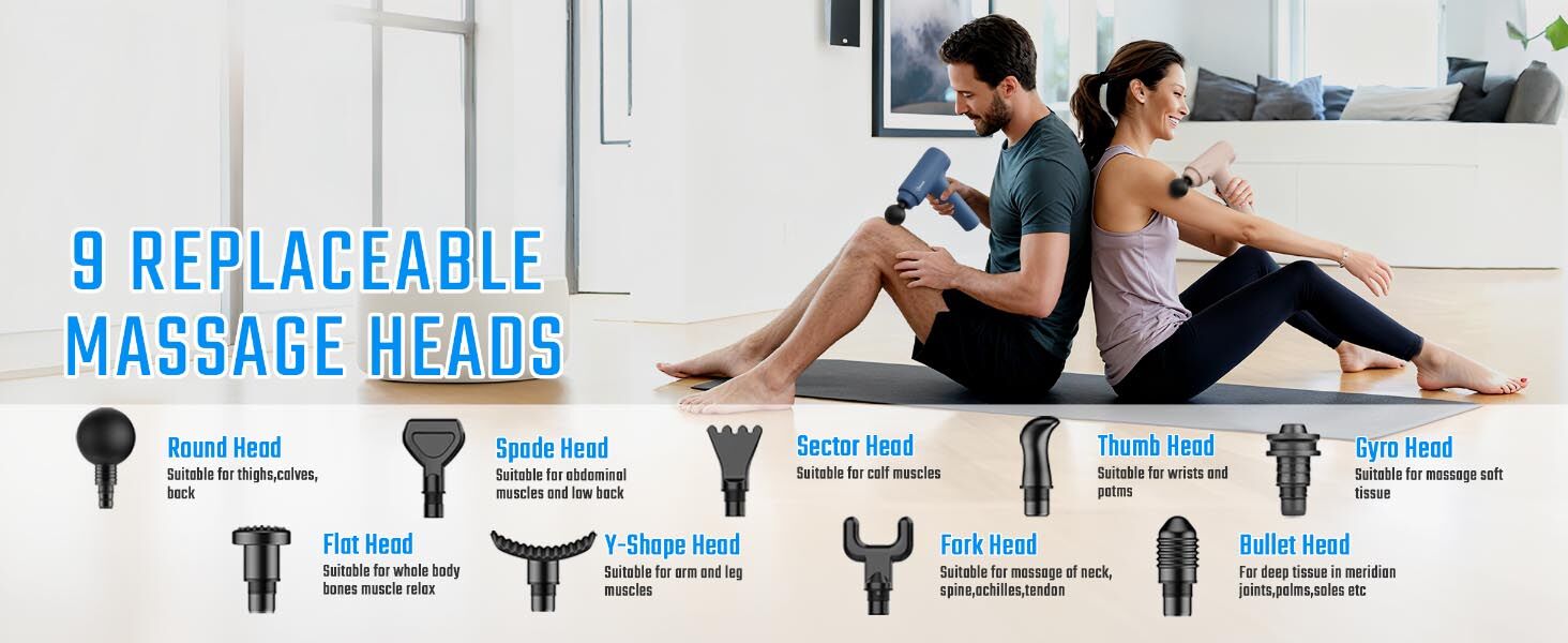 deep tissue massage gun