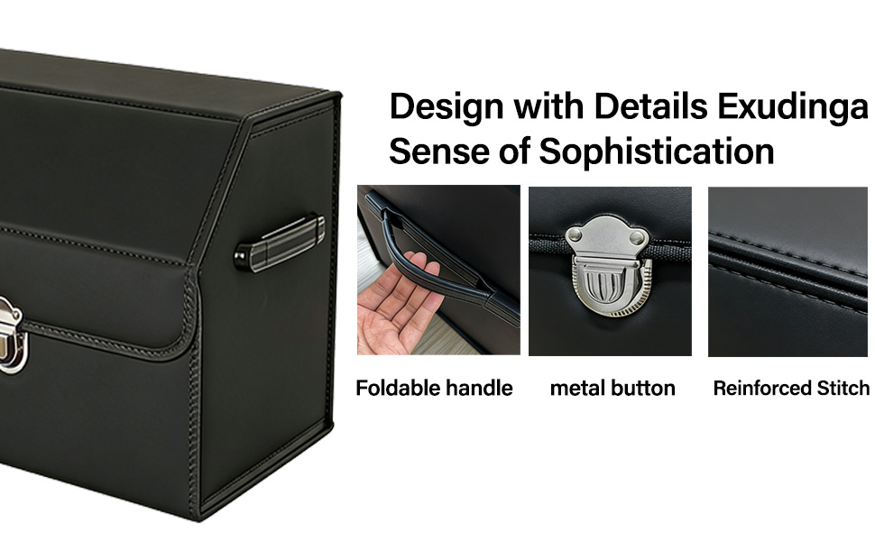 Leather Storage Box