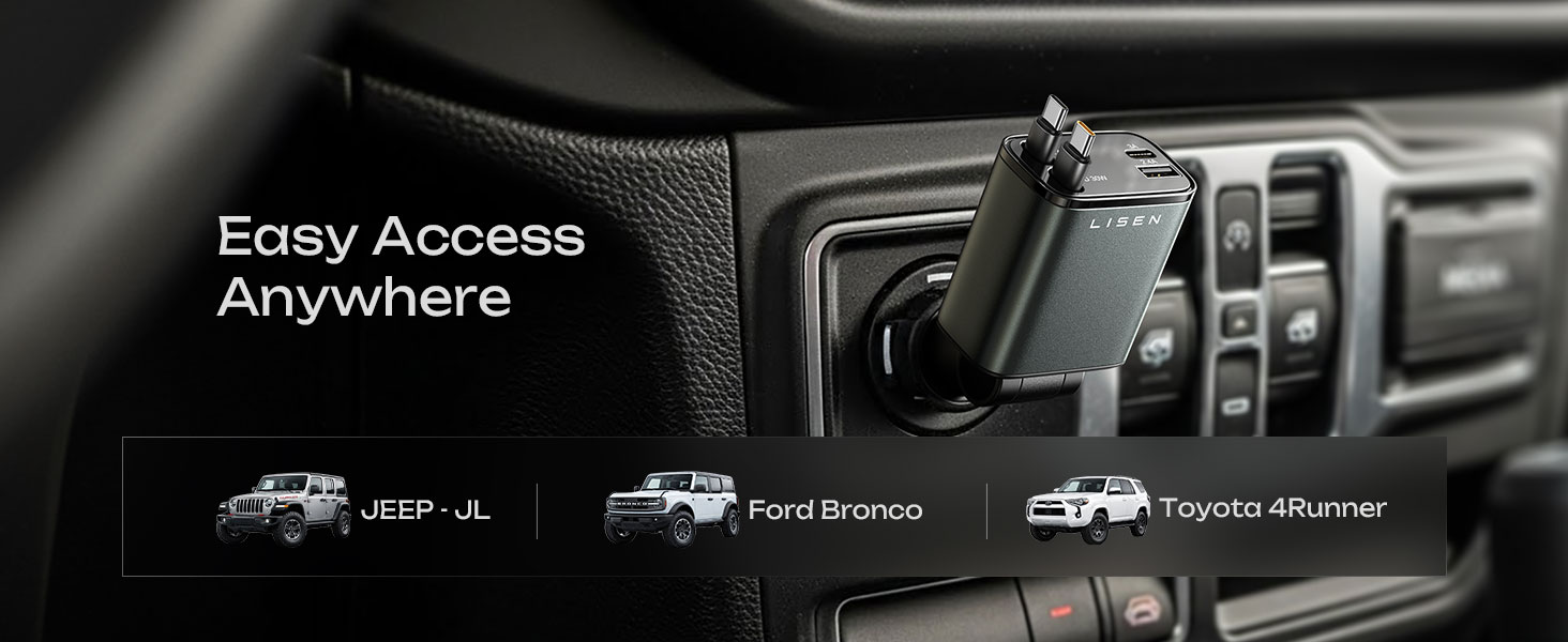 jeep ford car charger