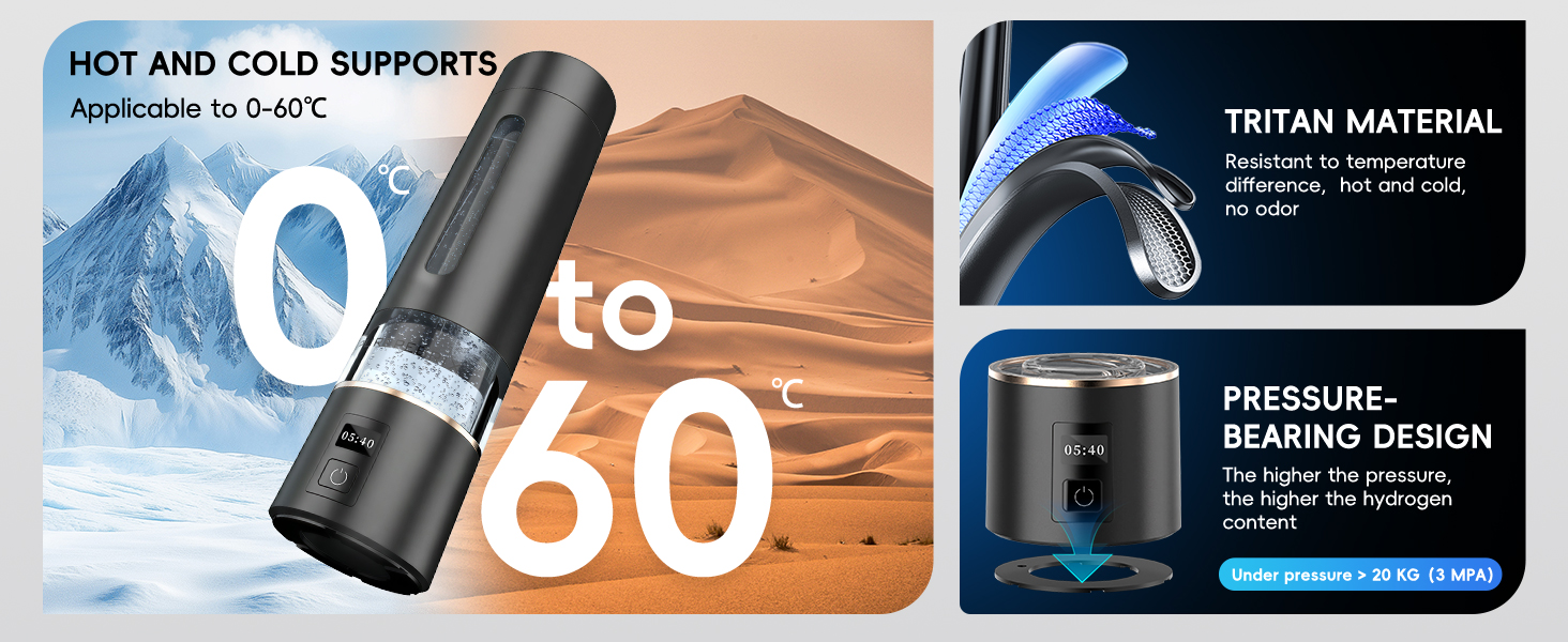 hydrogen water bottle