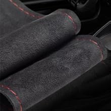 leather steering wheel cover