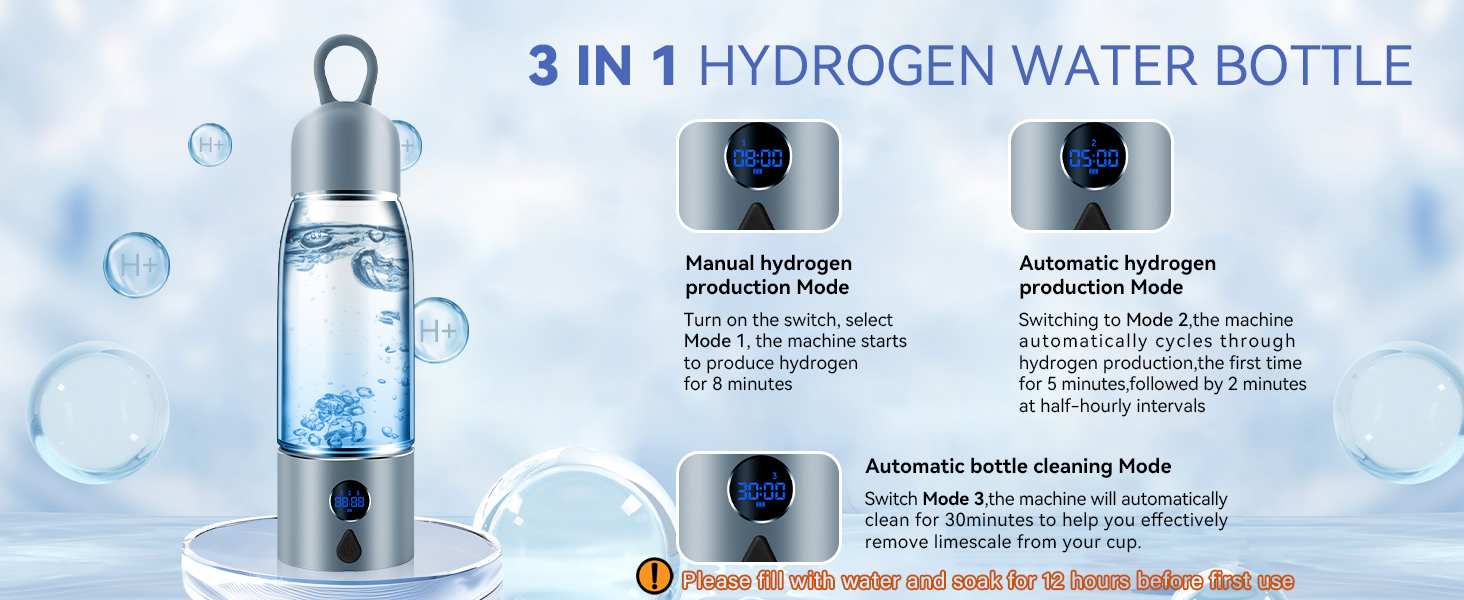hydrogen water bottle