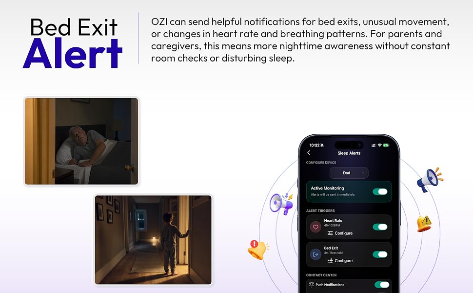 Ozi Bed Exit Alert