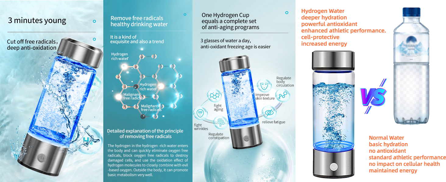 hydrogen water bottle