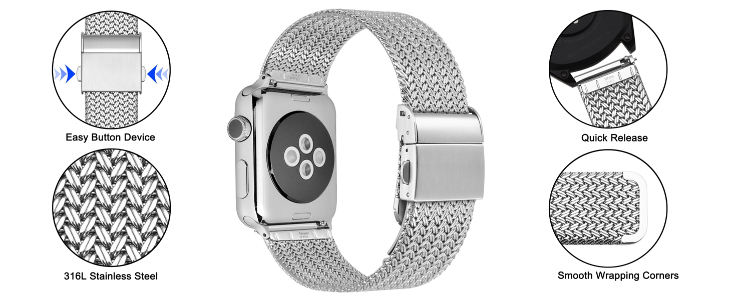 14mm 16mm 18mm 19mm 20mm 21mm 22mm 23mm 24mm watchband bracelet watches pin buckle unisex lady man