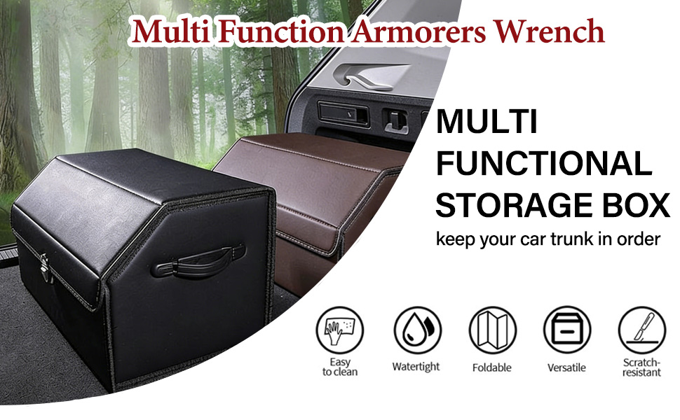 Leather Storage Box