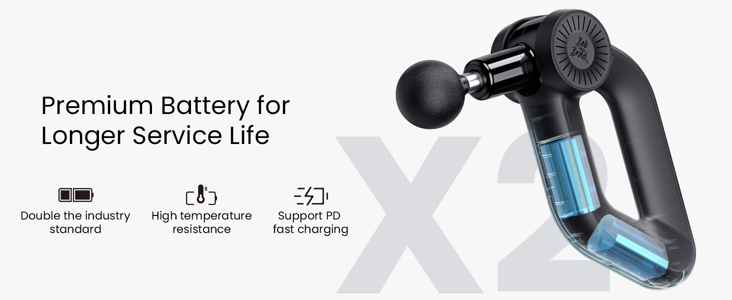 Massage Gun with Infrared Light