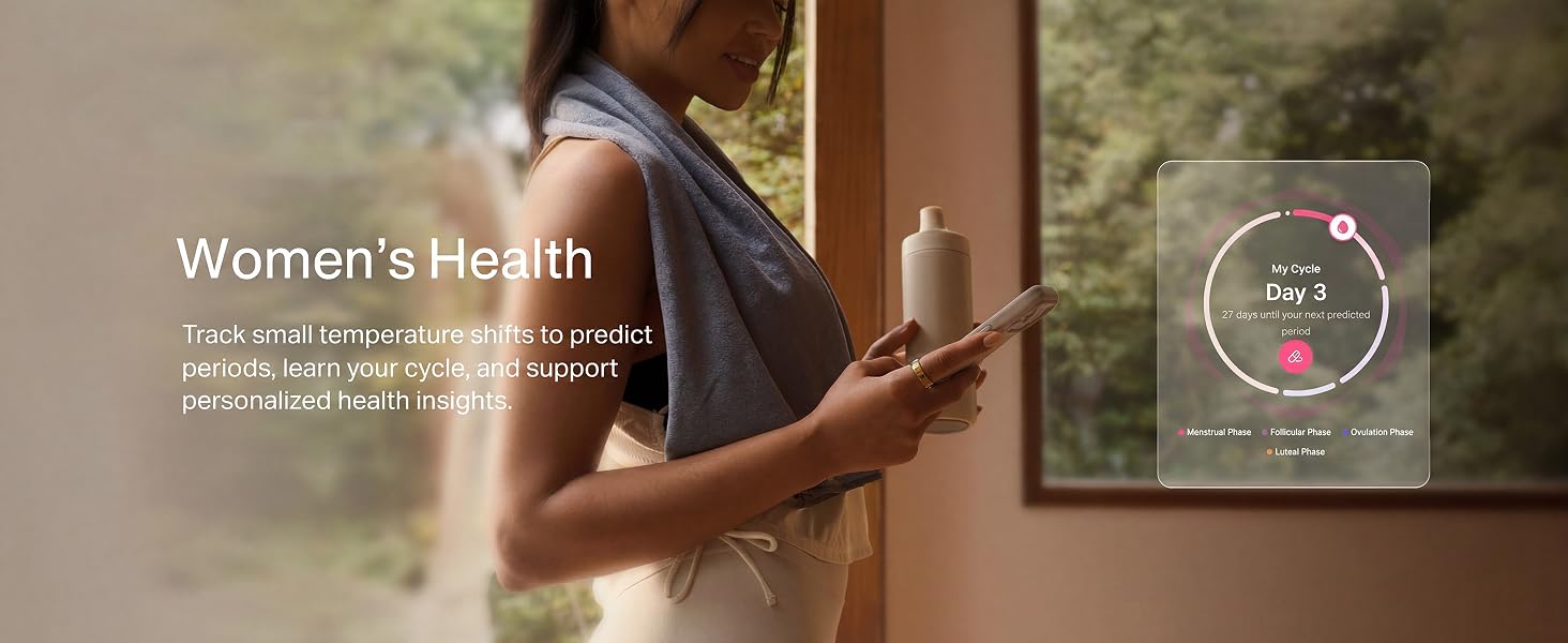 Smart Ring with Women‘s Health