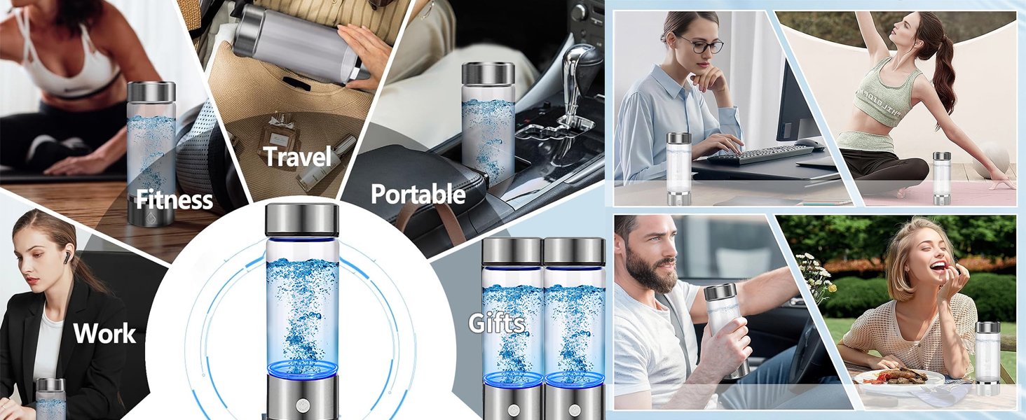 hydrogen water bottle
