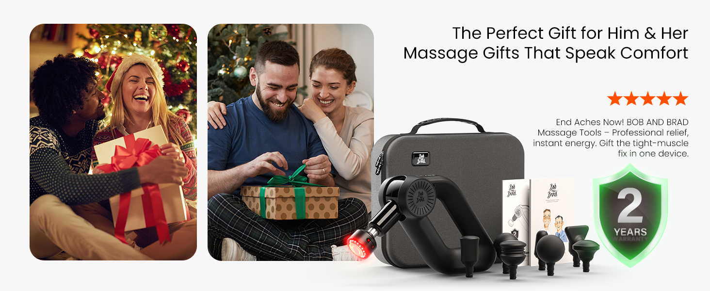 Massage Gun with Infrared Light