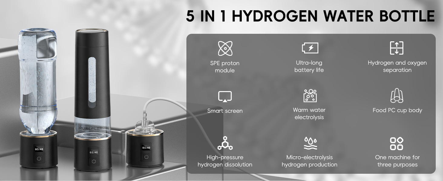 hydrogen water bottle