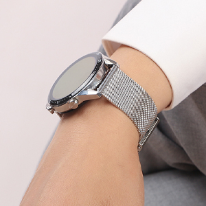 silver watch band