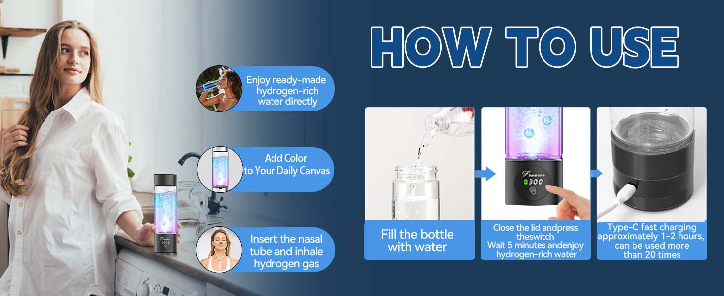 hydrogen water bottle