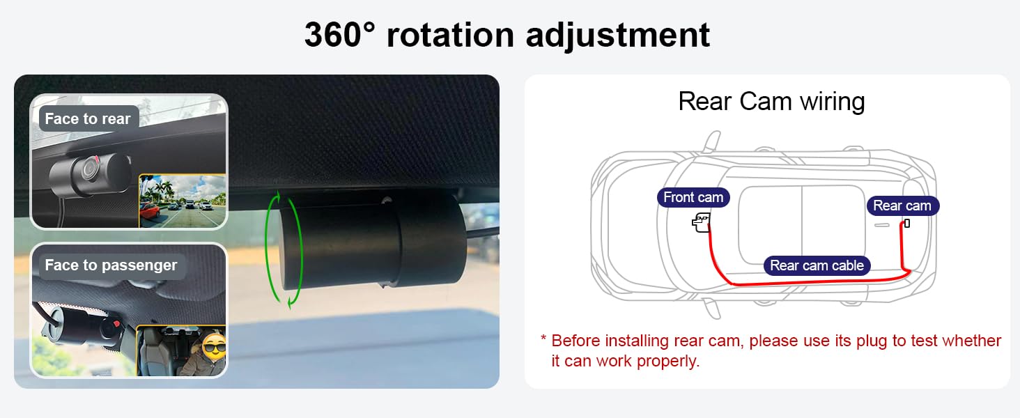 Rear Cam Wiring