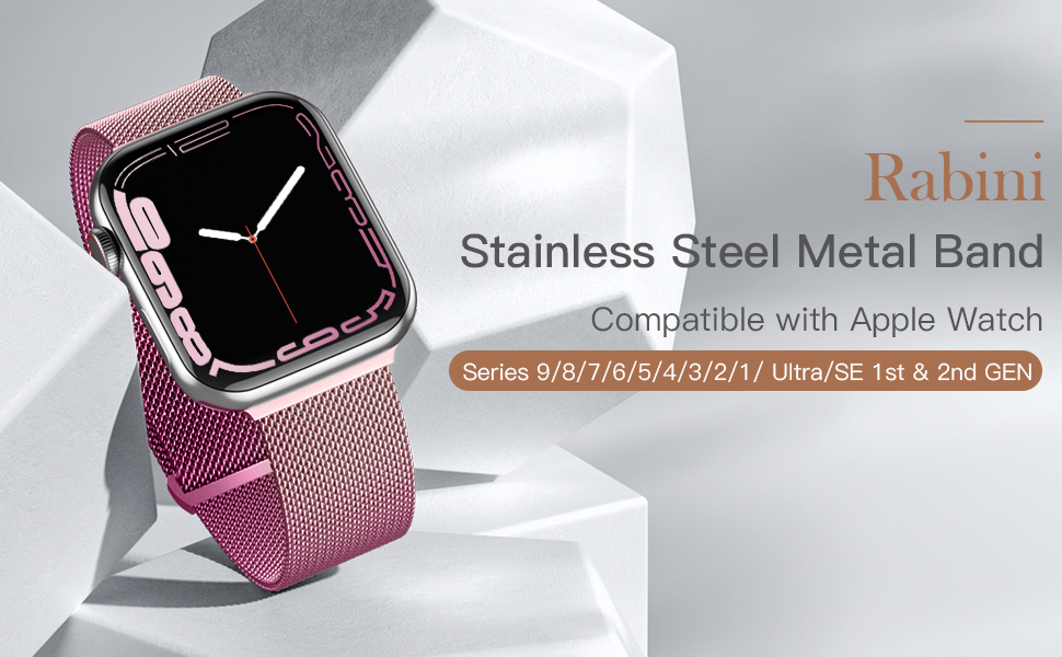 Apple Watch PurpleRed band
