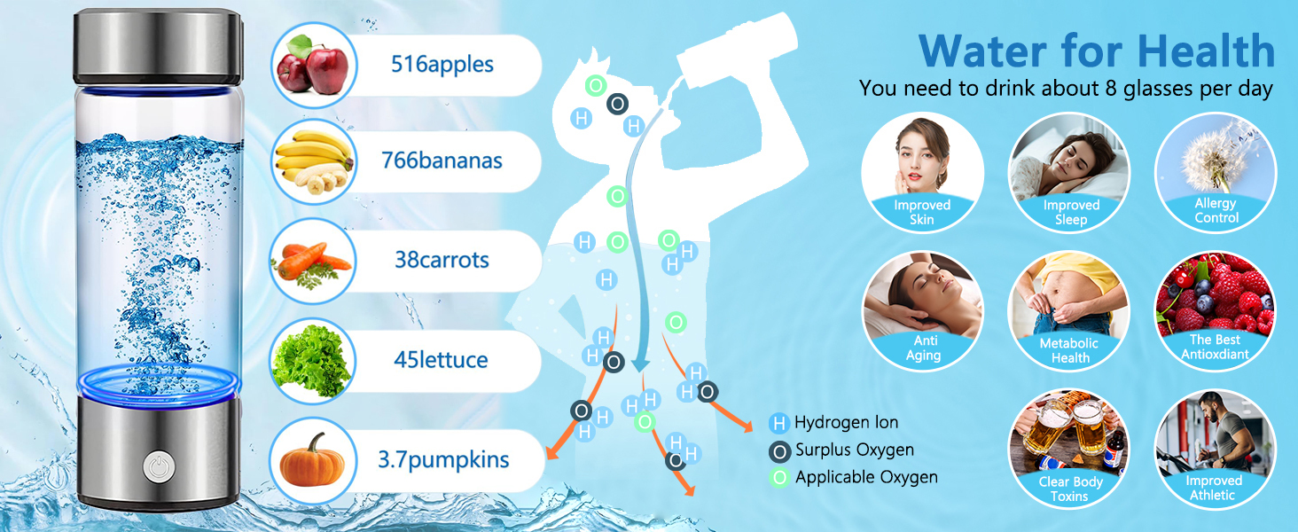 hydrogen water bottle