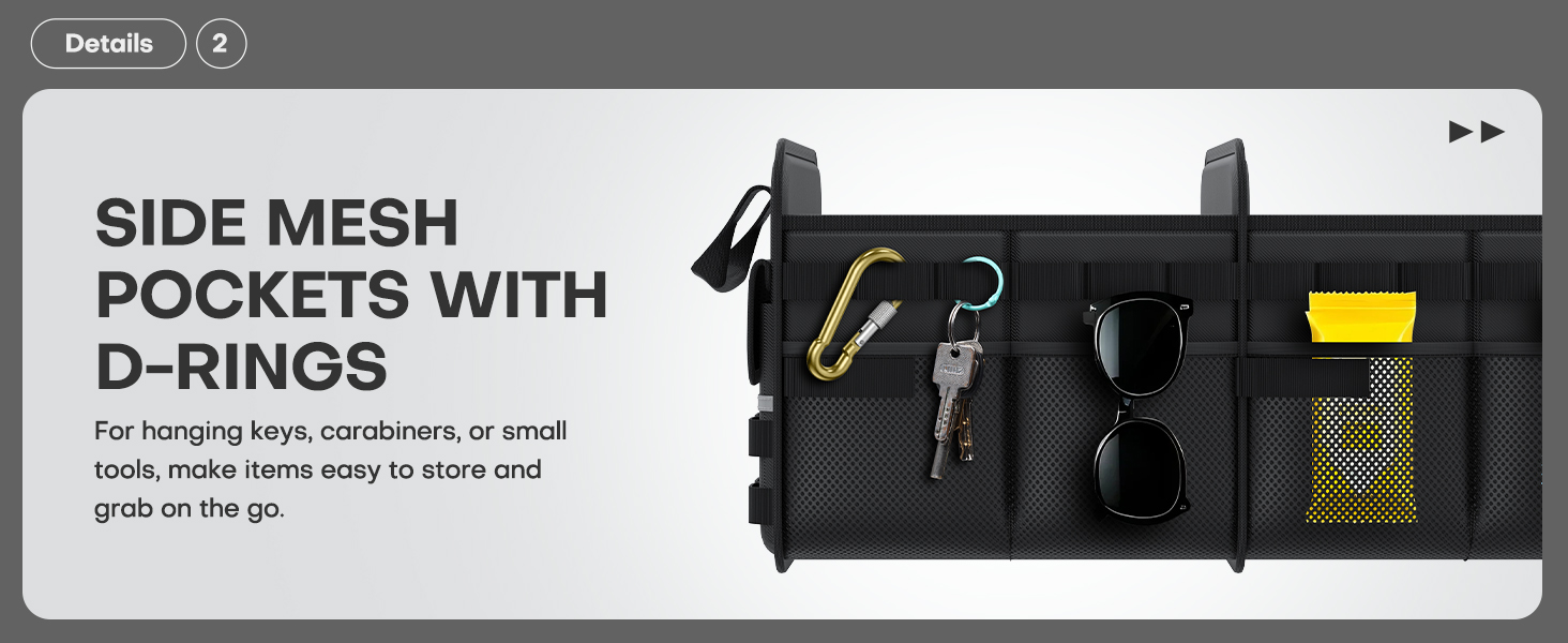 trunk organizer for suv