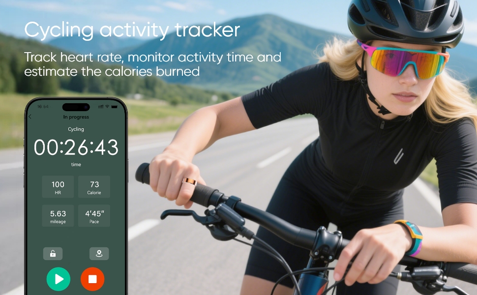 Cycling actitvity tracker